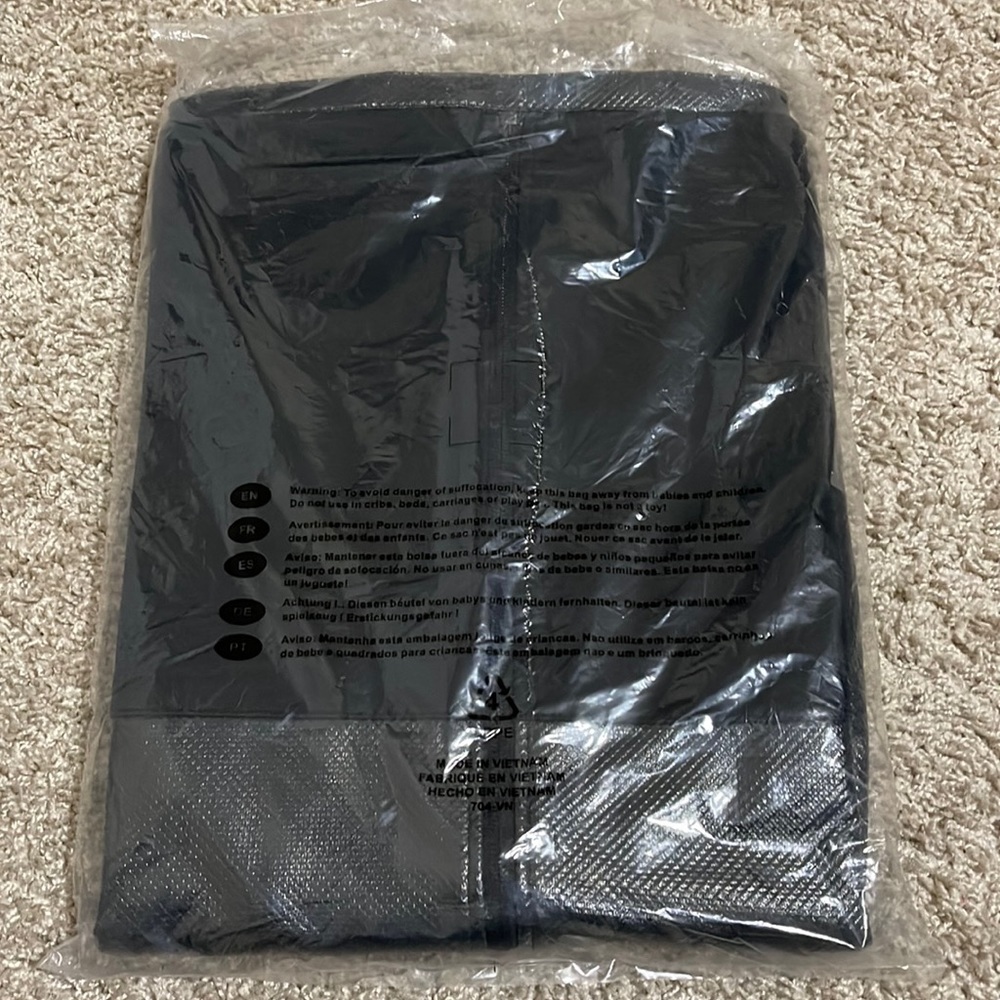 NWT Under Armour Black Full Heather Swacket Zip Up Storm Rain Jacket Size 2XL - Picture 4 of 8